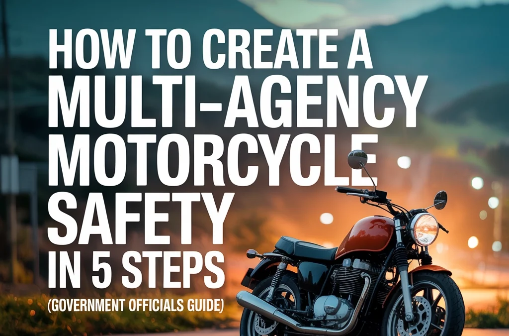 How to Create a Multi-Agency Motorcycle Safety Campaign in 5 Steps (Government Officials Guide)