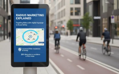 Radius Marketing Explained: Targeting Riders with Digital Signage to Boost Safety