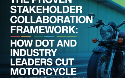 The Proven Stakeholder Collaboration Framework: How DOT and Industry Leaders Cut Motorcycle Deaths by 25%