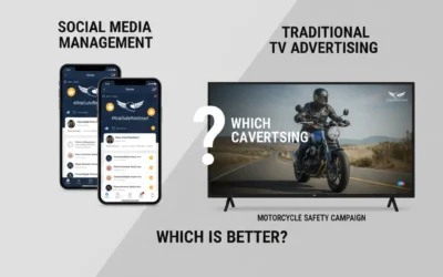 Social Media Management Vs Traditional TV Advertising: Which Is Better For Your Motorcycle Safety Campaign?