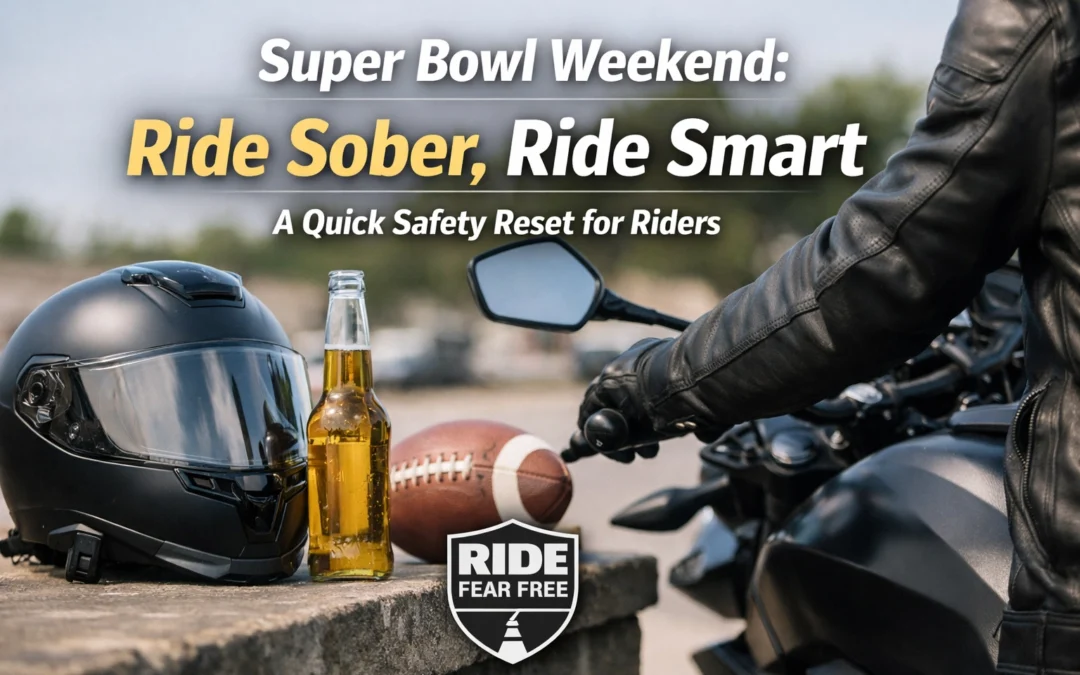 Super Bowl Weekend: Ride Sober, Ride Smart ,  A Quick Safety Reset for Riders