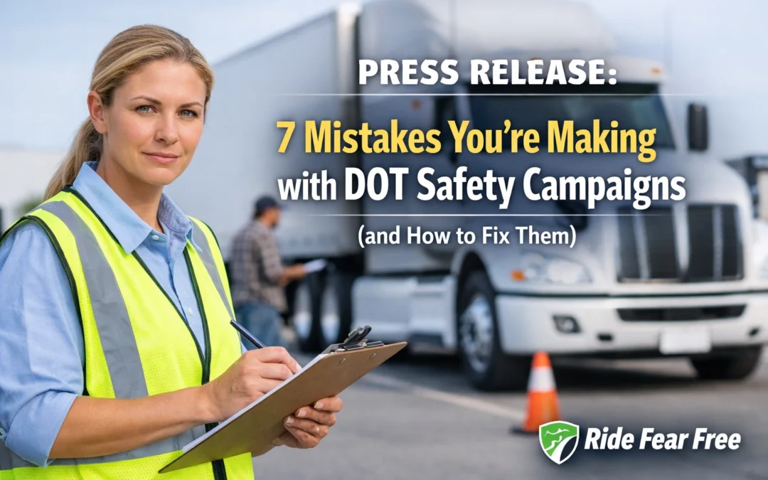 PRESS RELEASE: 7 Mistakes You’re Making with DOT Safety Campaigns (and How to Fix Them)