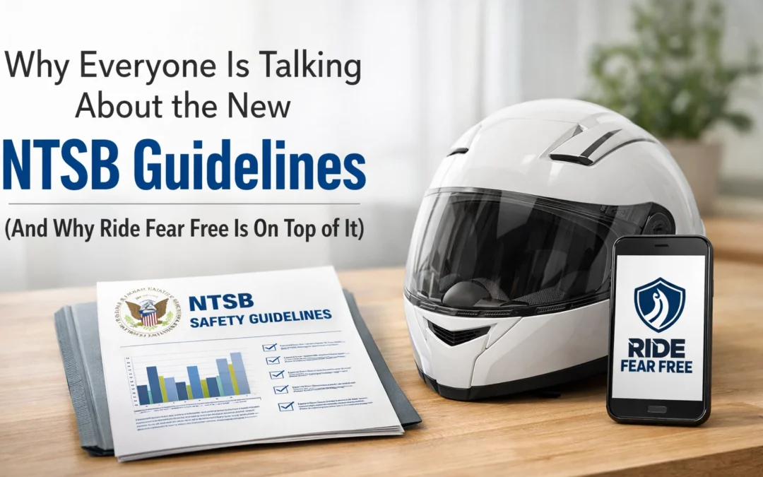 Why Everyone Is Talking About the New NTSB Guidelines (And Why Ride Fear Free Is On Top of It)