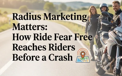 Radius Marketing Matters: How Ride Fear Free Reaches Riders Before a Crash