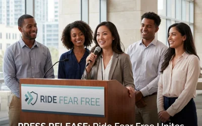 PRESS RELEASE: Ride Fear Free Unites Industry Leaders and the DOT for a New National Safety Campaign