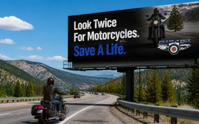 Why Digital Signage Will Change the Way You Promote Motorcycle Safety Initiatives